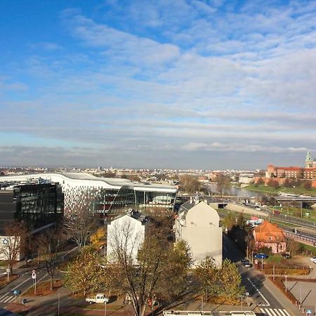 Apartament W Budynku Nad Wisla, Barska 69 克拉科夫 外观 照片