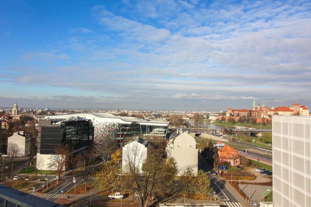Apartament W Budynku Nad Wisla, Barska 69 克拉科夫 外观 照片